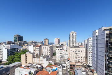 buildings in the ipanema neighborhood in rio de janeiro.