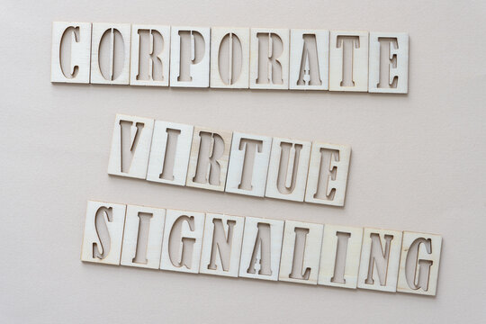 corporate virtue signaling