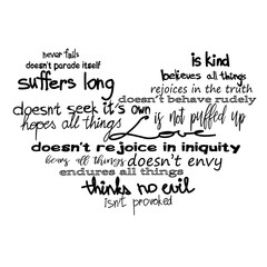 give thanks to the lord for he is good his love endures forever. Hand Lettered quote. Bible Verse. Modern calligraphy