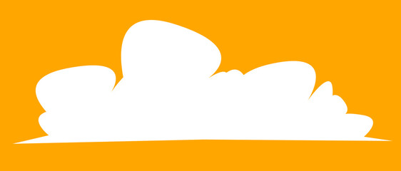 set of clouds element  for illustration decoration white sky with other varian