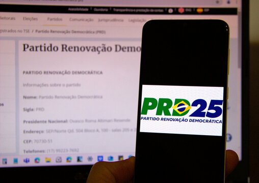 PRD - Partido Renova&ccedil;&atilde;o Democr&aacute;tica - N&uacute;mero Eleitoral 25
