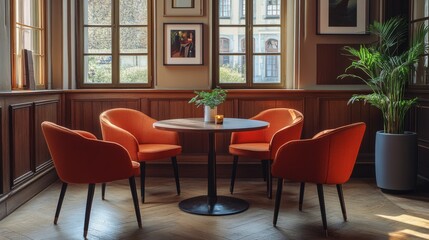 Cozy restaurant interior