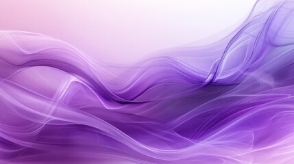 Naklejka premium Abstract Purple Waves