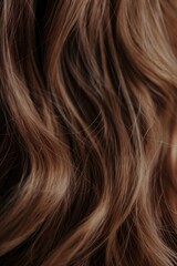 Naklejka premium Sample of a woman's hair colour and texture