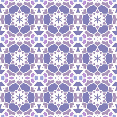 Patrón sin costuras Original. Colores. Formas. Estampa. Textura. Fondo. Caleidoscopio. Simétrico. Infinito