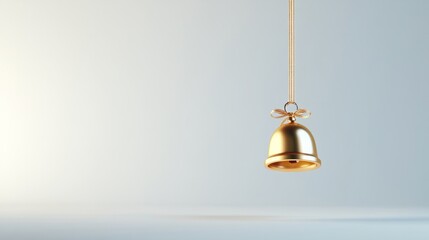 Obraz premium golden bell on the wall