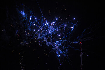 fuegos artificiales, celebracion, alegria, pirotecnia, explosivos, colores, 