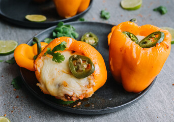 savory mexican stuffed peppers
