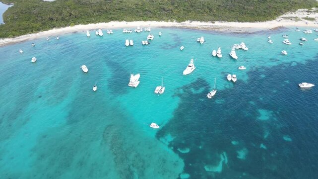 Birdseye view of Icacos Beach