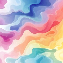 Fototapeta premium Lively Flowing and Curved Lines in a Vibrant Abstract Art Background photo