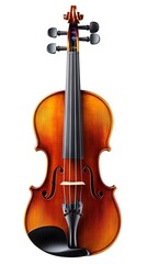 Fototapeta premium Realistic portrayal of a classical violin with fine details and lighting photo