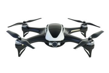 modern drone isolated png transparent background