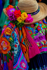 Fashionable Mexican attire, showcasing traditional and contemporary elements.