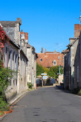 Poitou - Angles-sur-l'Anglin - Rue du village