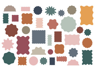 Abstract Geometric Shapes. Trendy Vector Design. 