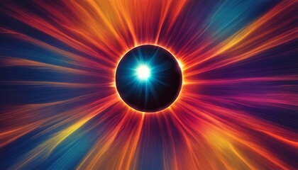 Fototapeta premium Ethereal Waves - Electromagnetic Beauty in Space, Super Resolution, Enhanced Detail