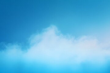 Obraz premium Blue Sky with White Clouds