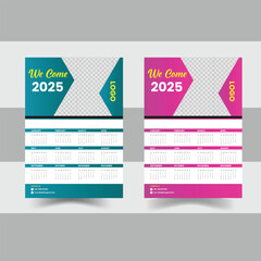 2025 CALENDER DESIGN TEMPLATE