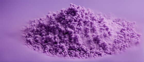 Fototapeta premium Purple Powder Abstract