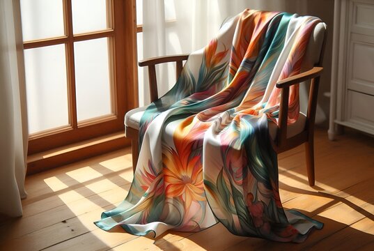 Fototapeta silk scarf