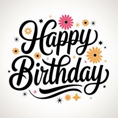 Obraz premium poster Happy Birthday