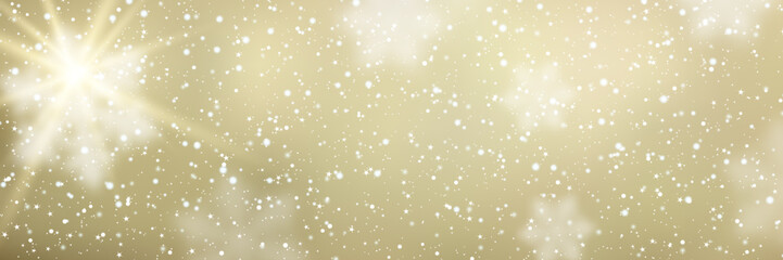 Christmas and New Year luxury vector background with stars and snowflakes. Design for banner, flyer, invitation card, coupon, voucher