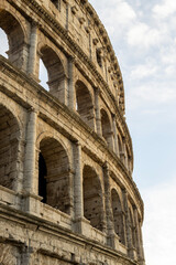 Obraz premium Colosseum, Stunning Structure of Ancient Rome, Italy 