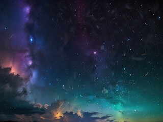 Fototapeta premium starry night sky