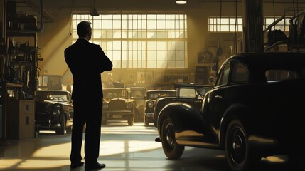 Vintage Automobile Garage