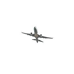 airplane isolated on white background