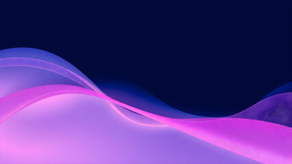 Neon illuminated dynamic sheets wallpaper. Abstract business background.