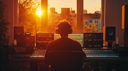 Music Producer at Sunset