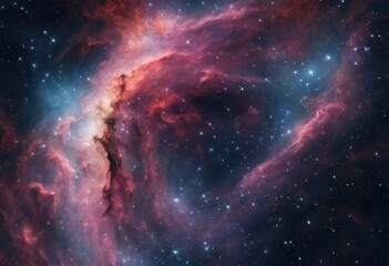 Obraz premium A shot of a giant nebula in space