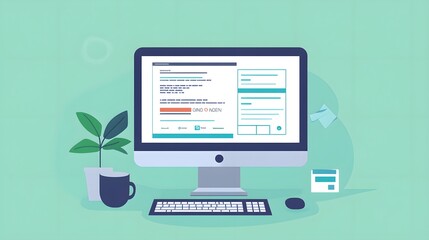 Online Digital E Invoice. 