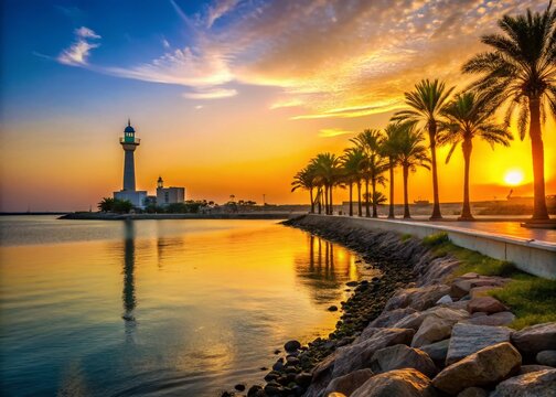 Scenic View of Yanbu Governorate Featuring Coastal Landscapes and Vibrant Natural Beauty