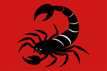 create a  silhouette vector style with a background