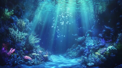 Obraz premium Underwater Serenity