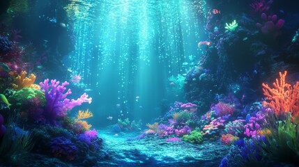 Underwater Coral Reef