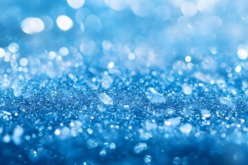 Abstract Blue Sparkle Background