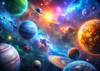 Stunning Collection of Free Space Backgrounds for Creative Projects and Digital Art Applications