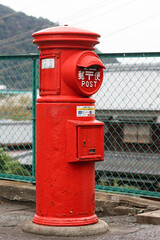 懐かしい郵便ポスト