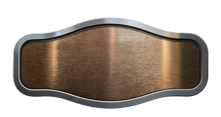 Marco de metal sin fondo 