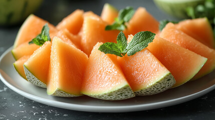 Savory Prosciutto with Sweet Melon