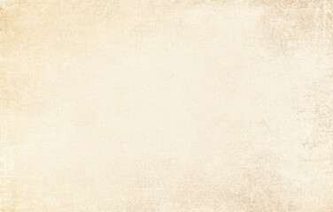 Obraz premium Abstract beige background with old paper texture, vintage blank wallpaper with space for text, perfect for design and decoration.