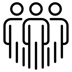 Obraz premium business people icon