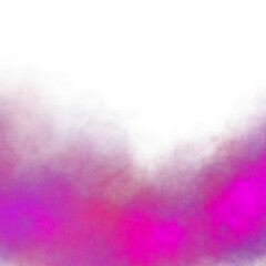 Purple dense fog smoke