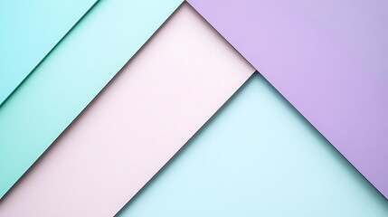 Fototapeta premium Abstract Geometric Pastel Background
