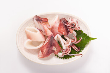 釜茹で　ヤリイカ（生食用）