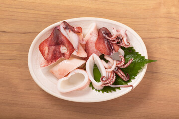 釜茹で　ヤリイカ（生食用）