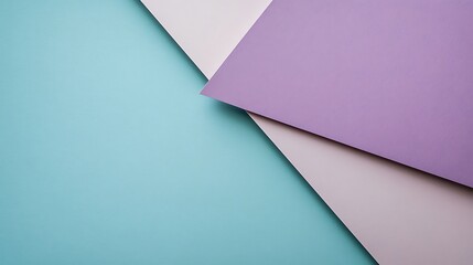 Abstract Geometric Shapes in Pastel Colors